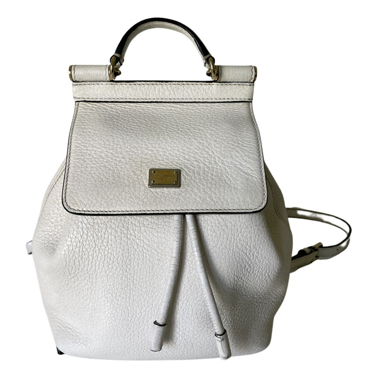 Sicily leather backpack Dolce \u0026 Gabbana 